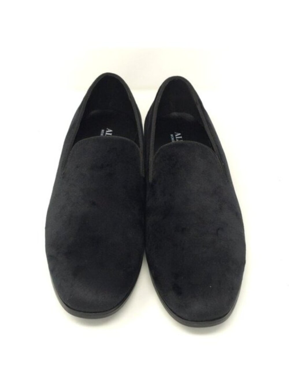 New Alfani Black Suede Slip-On Loafers Men’s 10.5M - Picture 6 of 7